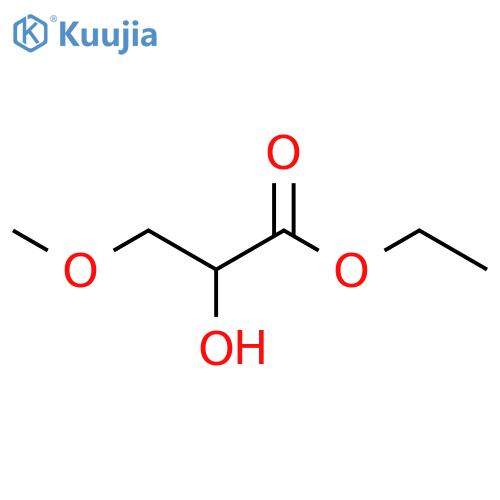 ethyl 2-hydroxy-3-methoxypropanoate structure
