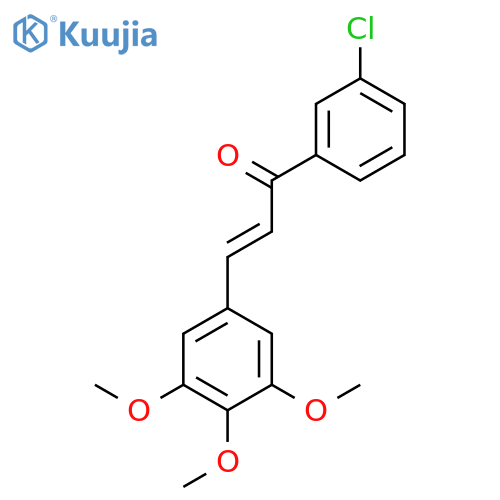 3'-Chloro-3,4,5-trimethoxychalcone structure