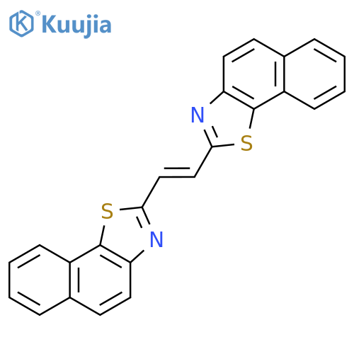 NAPHTHO[2,1-D]THIAZOLE, 2,2'-(1,2-ETHENEDIYL)BIS- structure