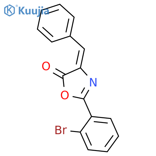 (Z)-4-Benzylidene-2-(2-bromophenyl)oxazol-5(4H)-one structure
