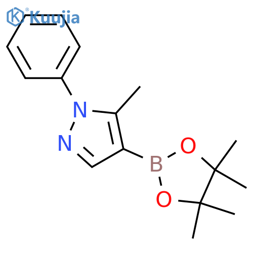 5-Methyl-1-phenyl-4-(4,4,5,5-tetramethyl-1,3,2-dioxaborolan-2-yl)-1H-pyrazole structure