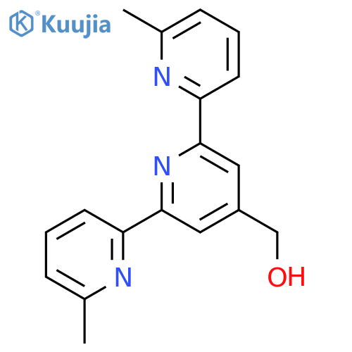 [2,2':6',2''-TERPYRIDINE]-4'-METHANOL, 6,6''-DIMETHYL- structure