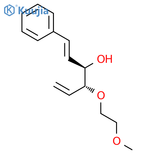 1,5-HEXADIEN-3-OL, 4-(2-METHOXYETHOXY)-1-PHENYL-, (1E,3R,4R)- structure