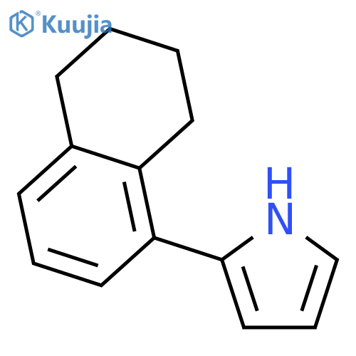 1H-PYRROLE, 2-(5,6,7,8-TETRAHYDRO-1-NAPHTHALENYL)- structure