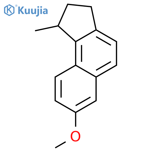 1H-BENZ[E]INDENE, 2,3-DIHYDRO-7-METHOXY-1-METHYL- structure
