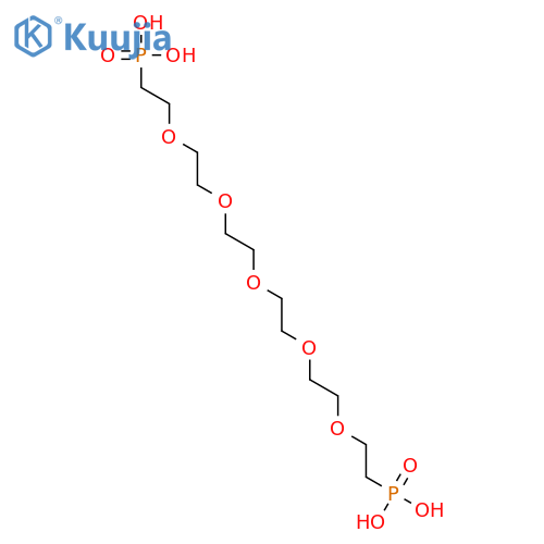 PHOSPHONIC ACID, 3,6,9,12,15-PENTAOXAHEPTADECANE-1,17-DIYLBIS- structure