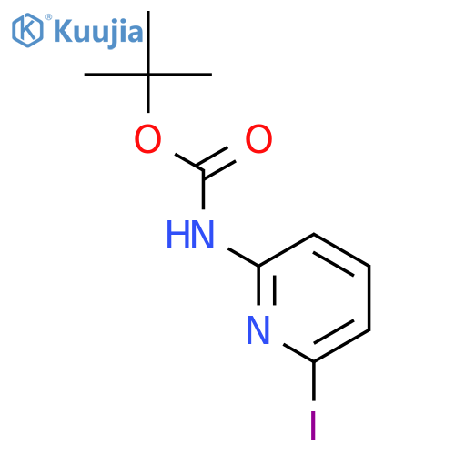 Carbamic acid,(6-iodo-2-pyridinyl)-, 1,1-dimethylethyl ester (9CI) structure