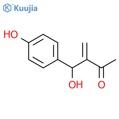 3-Buten-2-one, 3-[hydroxy(4-hydroxyphenyl)methyl]- structure