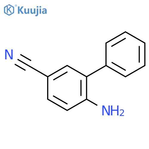 6-Amino-[1,1'-biphenyl]-3-carbonitrile structure