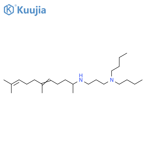 1,3-Propanediamine, N,N-dibutyl-N'-(1,5,9-trimethyl-4,8-decadienyl)- structure