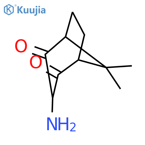 BICYCLO[3.2.1]OCTANE-2,4-DIONE, 3-AMINO-8,8-DIMETHYL- structure
