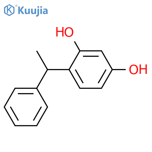 4-(1-Phenylethyl)resorcinol structure