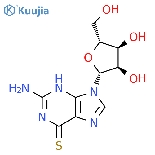 6-Thioguanosine structure