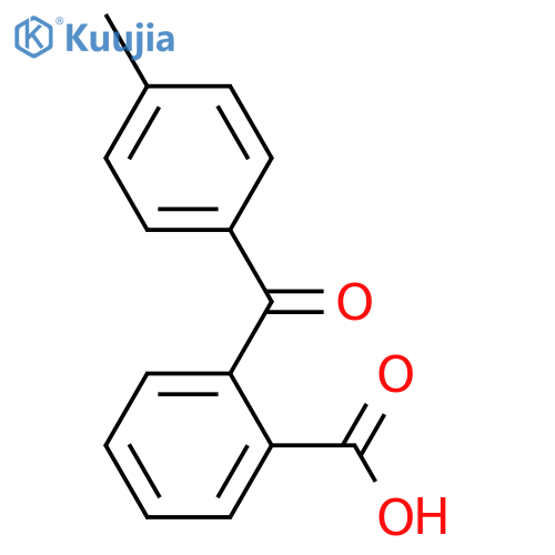 2-(4-Methylbenzoyl)benzoic acid structure
