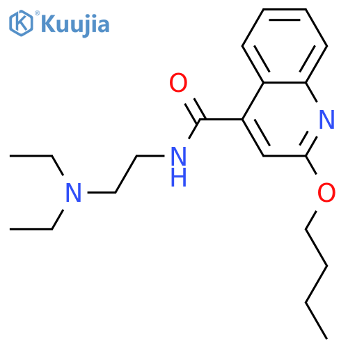 Cinchocaine structure