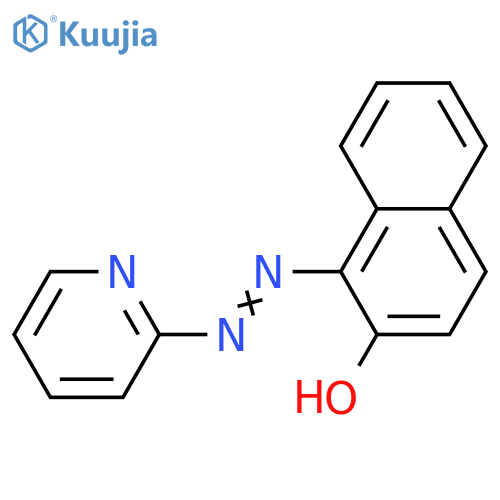 1-(2-Pyridylazo)-2-naphthol structure