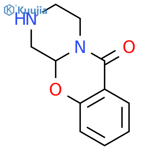 1,3,4,11a-tetrahydro-2H,6H-Pyrazino[2,1-b][1,3]benzoxazin-6-one structure