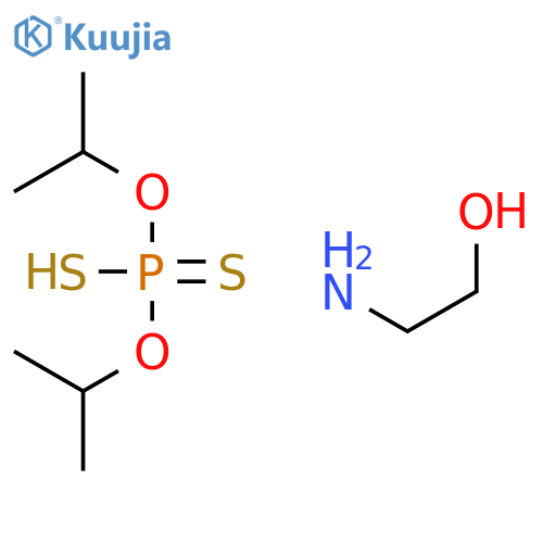 o,o-diisopropyl hydrogen dithiophosphate, compound with 2-aminoethanol (1:1) structure