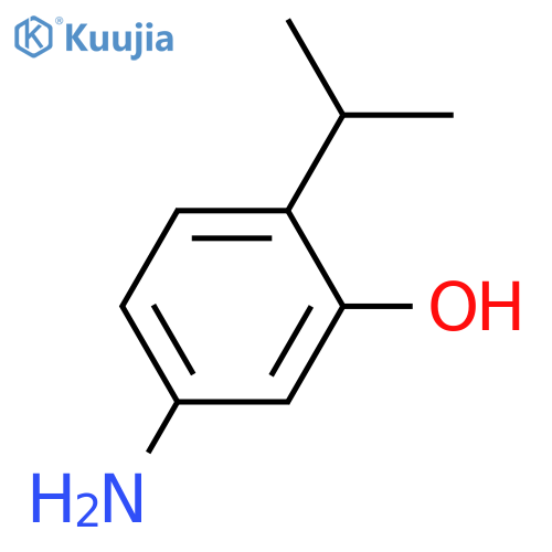 5-Amino-2-isopropylphenol structure