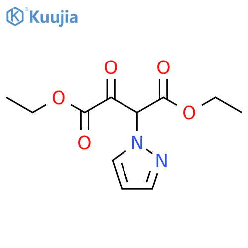 BUTANEDIOIC ACID, OXO-1H-PYRAZOL-1-YL-, DIETHYL ESTER structure