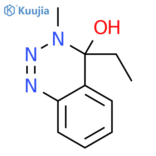 4-Ethyl-3-methyl-3,4-dihydro-1,2,3-benzotriazin-4-ol structure