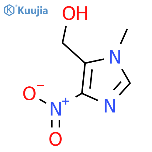 1-methyl-4-nitro-1H-Imidazole-5-methanol structure