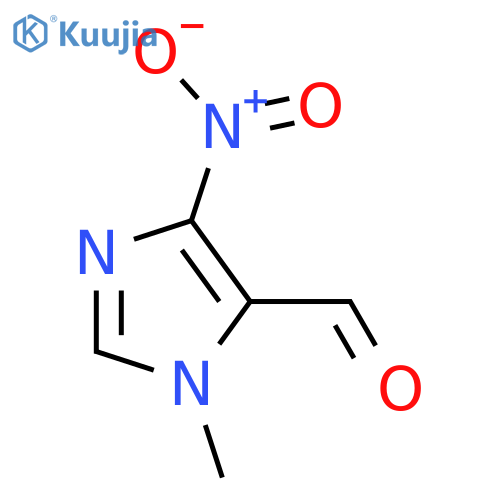 1-Methyl-4-nitro-1H-imidazole-5-carbaldehyde structure