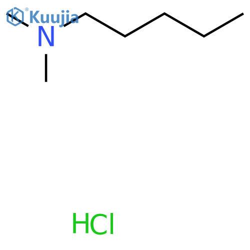 N,N-Dimethylpentan-1-amine;hydrochloride structure
