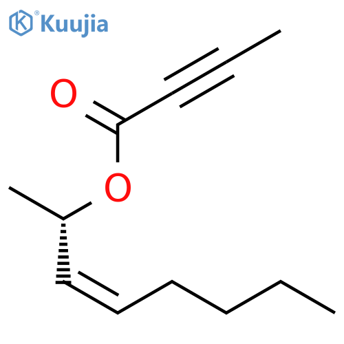 2-BUTYNOIC ACID, (1S,2Z)-1-METHYL-2-HEPTENYL ESTER structure