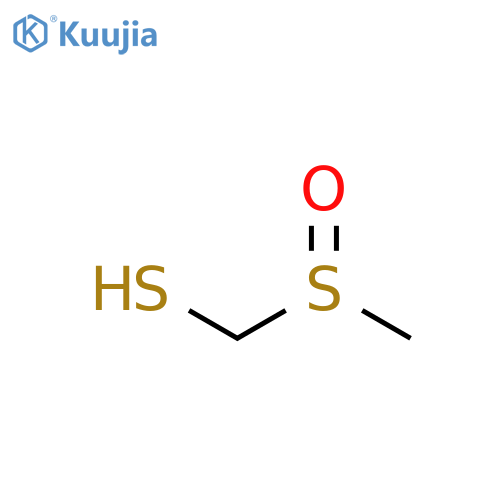 Methanethiol, (methylsulfinyl)- structure