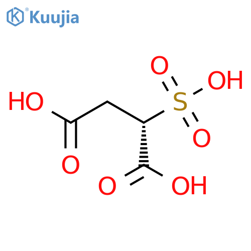 Butanedioic acid, sulfo-, (2S)- structure