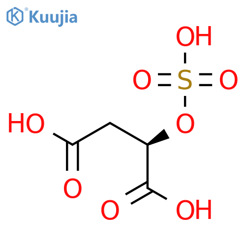 BUTANEDIOIC ACID, (SULFOOXY)-, (2R)- structure