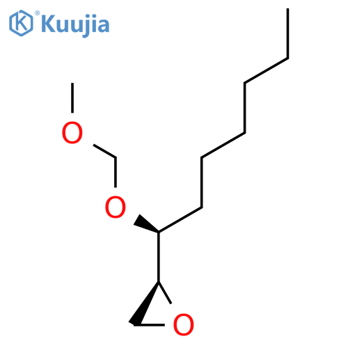 Oxirane, [(1S)-1-(methoxymethoxy)heptyl]-, (2S)- structure