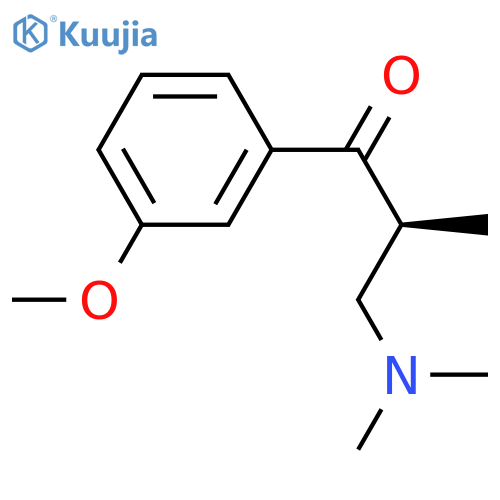 (S)-3-(Dimethylamino)-1-(3-methoxyphenyl)-2-methylpropan-1-one structure