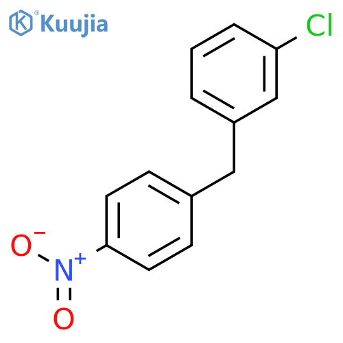 BENZENE, 1-CHLORO-3-[(4-NITROPHENYL)METHYL]- structure