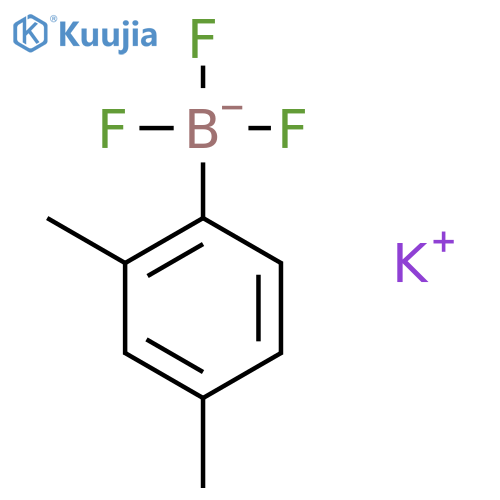 Potassium (2,4-dimethylphenyl)trifluoroborate structure