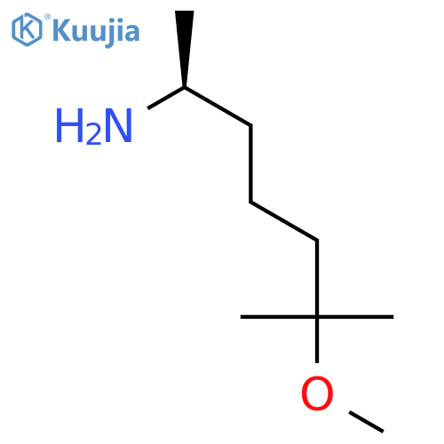 (2S)-6-methoxy-6-methylheptan-2-amine structure
