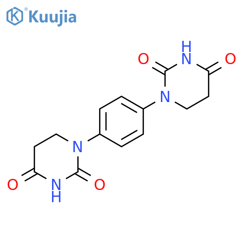 2,4(1H,3H)-Pyrimidinedione, 1,1'-(1,4-phenylene)bis[dihydro- structure