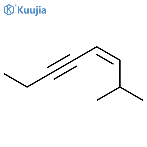 3-Octen-5-yne, 2-methyl-, (3Z)- structure