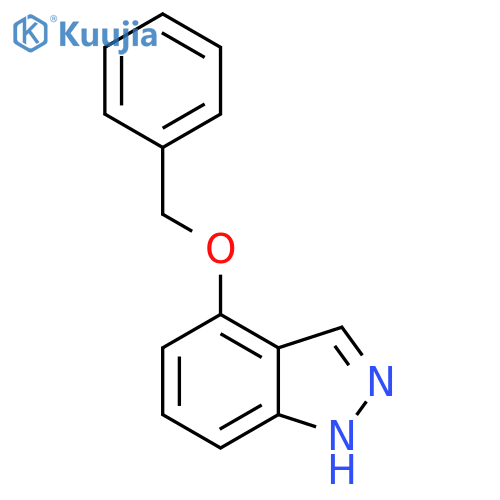 4-benzyloxy-2H-indazole structure