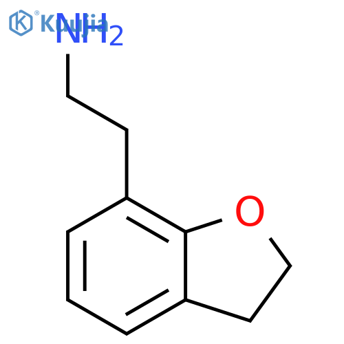 2-(2,3-dihydro-1-benzofuran-7-yl)ethan-1-amine structure