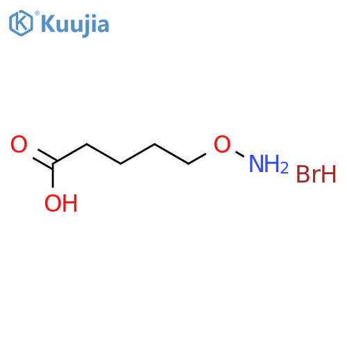Pentanoic acid,5-(aminooxy)-, hydrobromide (1:1) structure