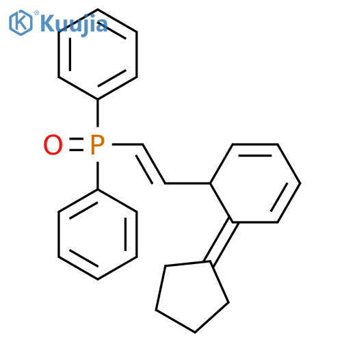 Phosphine oxide, (cyclopentylidenephenylethenyl)diphenyl- structure