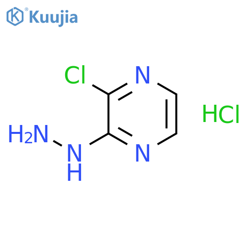 2-Chloro-3-hydrazinylpyrazine hydrochloride structure