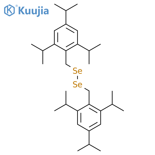 DISELENIDE, BIS[[2,4,6-TRIS(1-METHYLETHYL)PHENYL]METHYL] structure