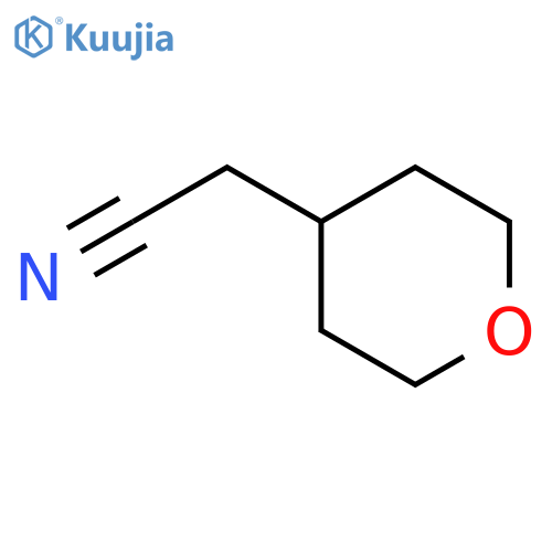 2-(oxan-4-yl)acetonitrile structure
