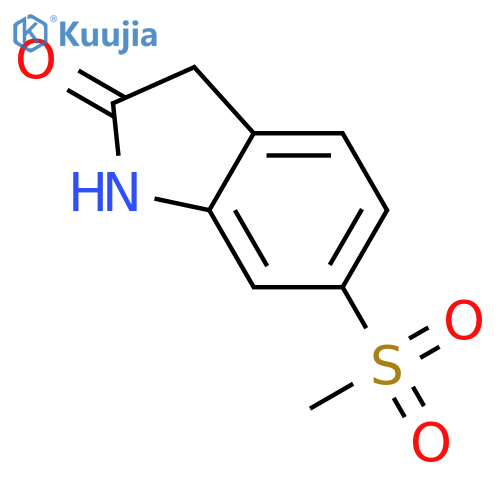 6-(Methylsulfonyl)indolin-2-one structure