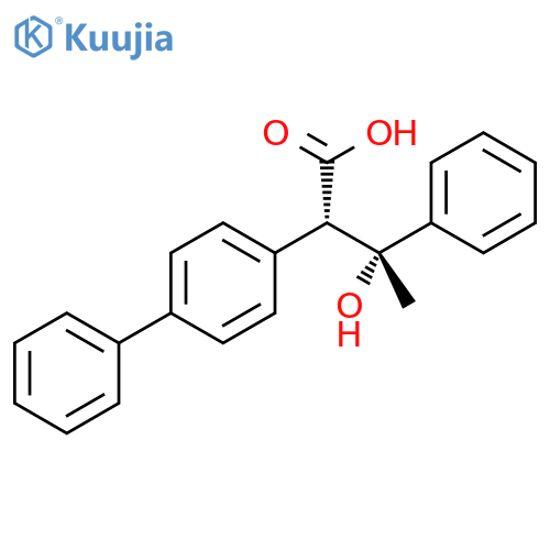 [1,1'-Biphenyl]-4-aceticacid, a-(1-hydroxy-1-phenylethyl)-,(R*,S*)-(-)- (9CI) structure