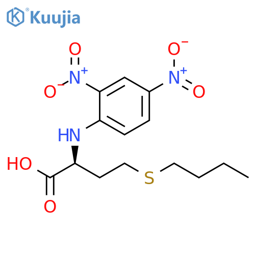 Homocysteine, S-butyl-N-(2,4-dinitrophenyl)- structure