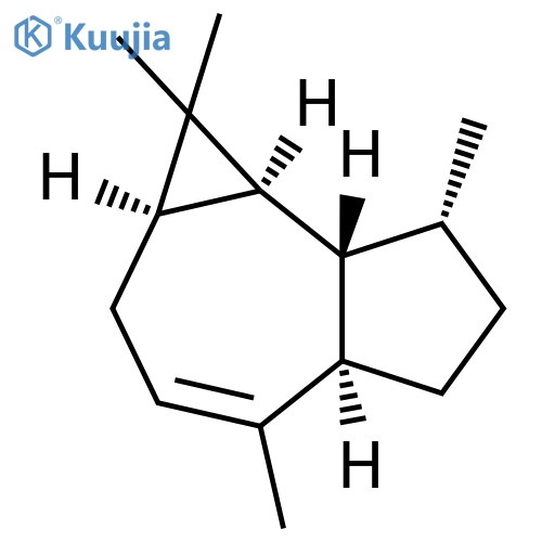 1H-Cycloprop[e]azulene,1a,2,4a,5,6,7,7a,7b-octahydro-1,1,4,7-tetramethyl-, (1aR,4aR,7R,7aR,7bS)- structure